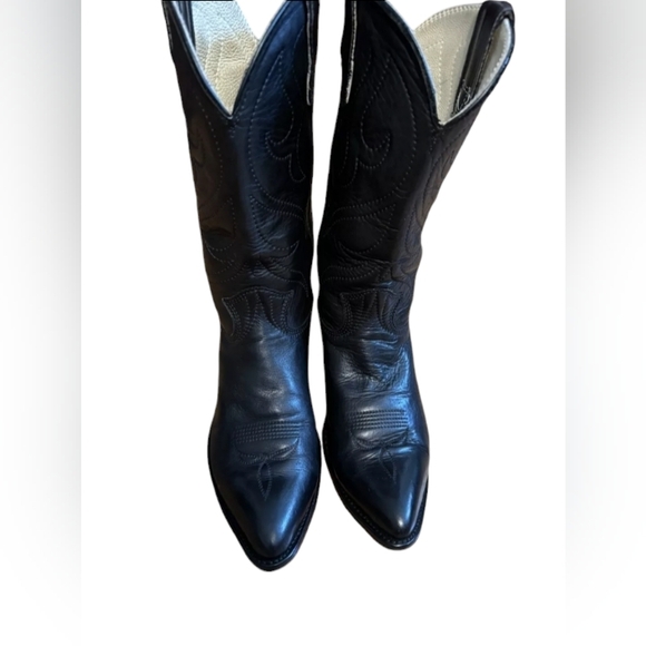 Vintage Stewart Boot Co 1977 Handmade Men’s  Cowboy *Beautiful Leather Size 8B - Picture 4 of 9